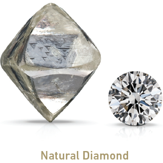 Synthetic Diamonds vs. Natural Diamonds and How Diamonds are Formed – The  Raw Stone